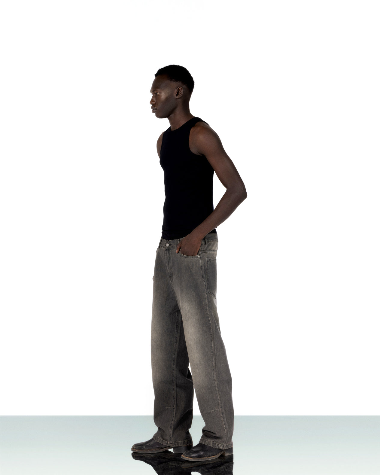 Real Shady Jeans -Dirty Black