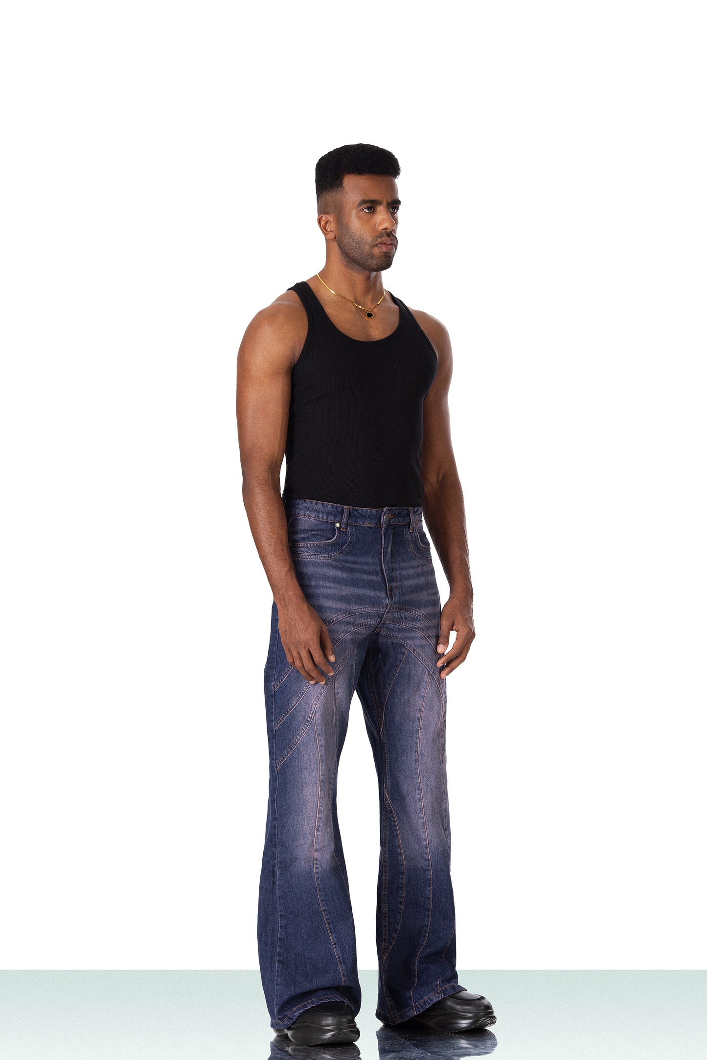 RUSH JEANS - MAUVE