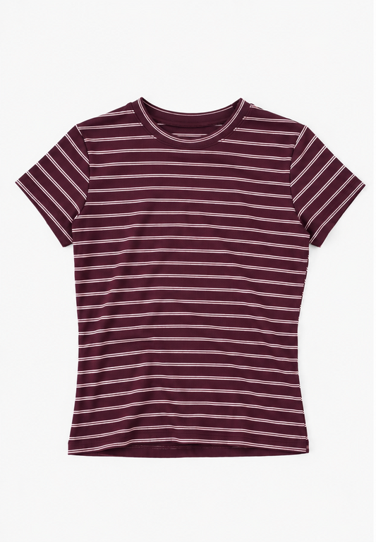 Striped Top - Cola Swirl