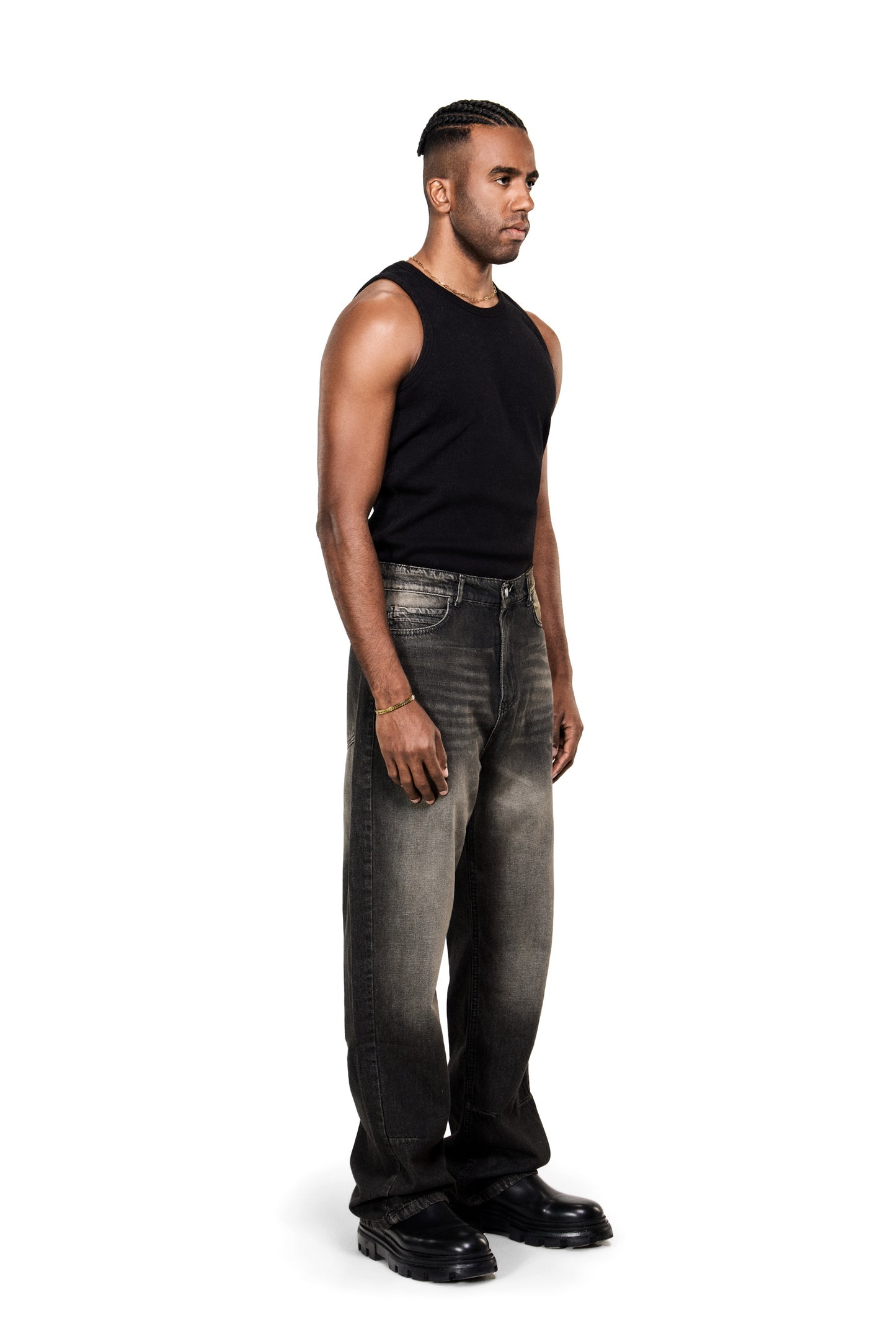 101 Jeans- Dirty Black