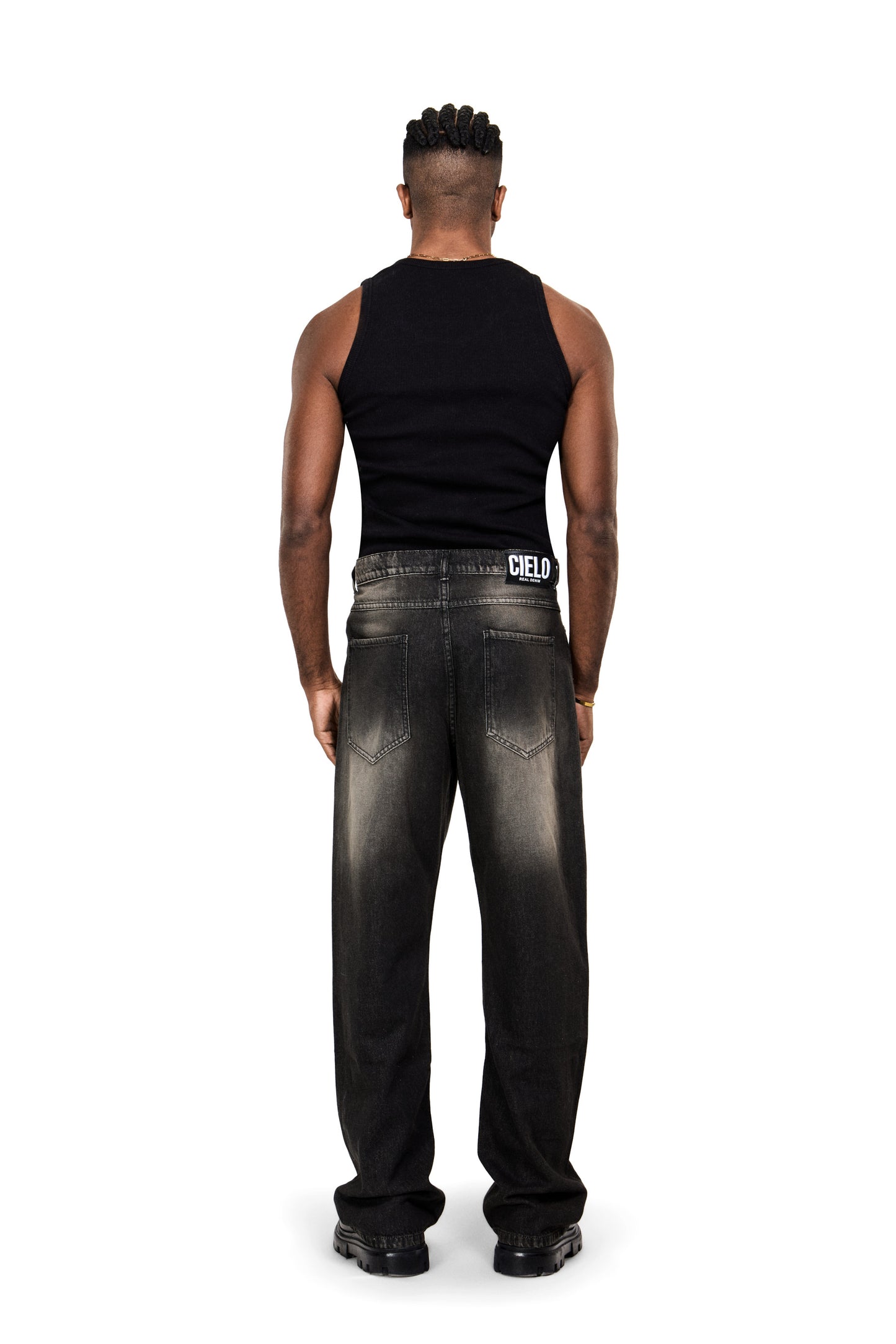 101 Jeans- Dirty Black