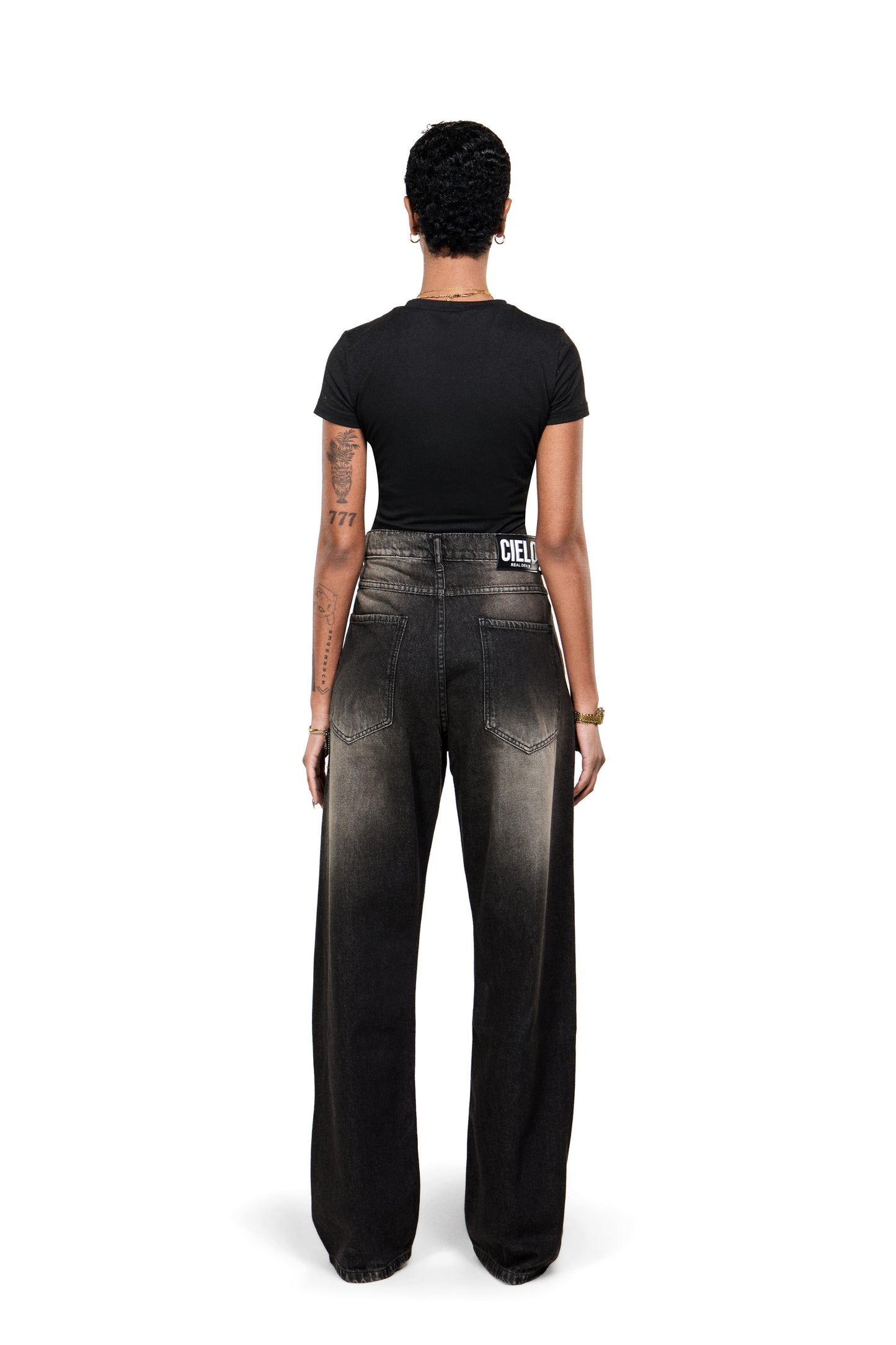 101 Jeans- Dirty Black