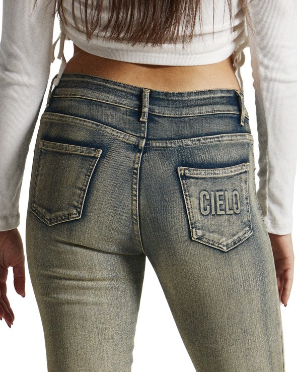 Flare Jeans- Sage Wash