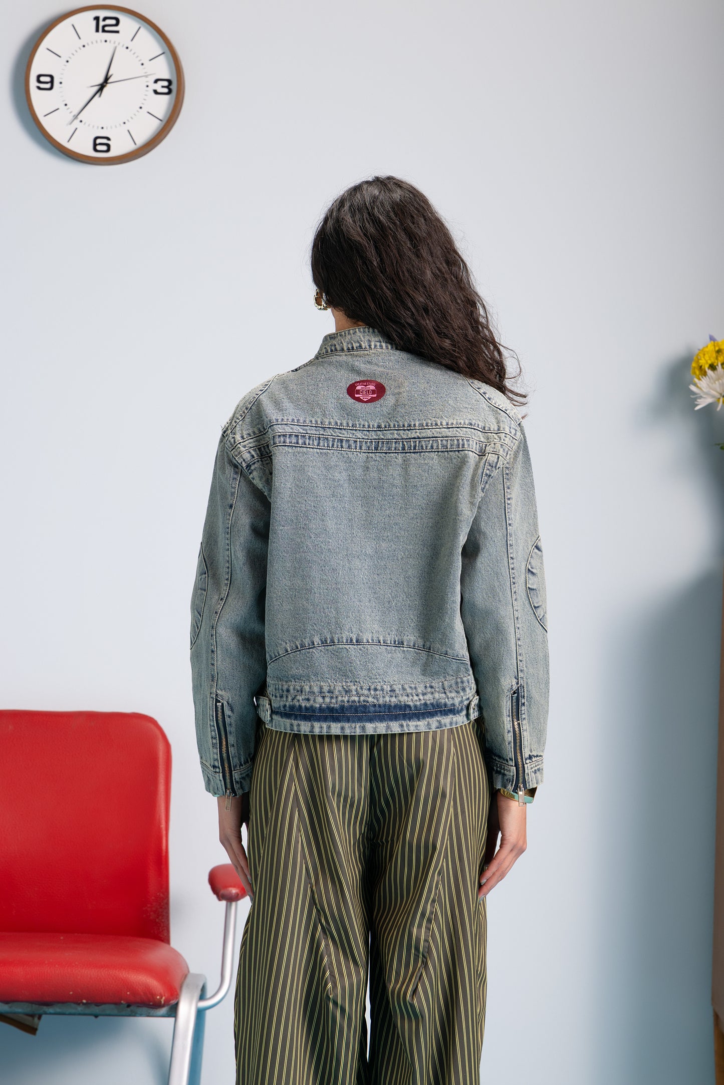 Moto Jacket - Sage Wash