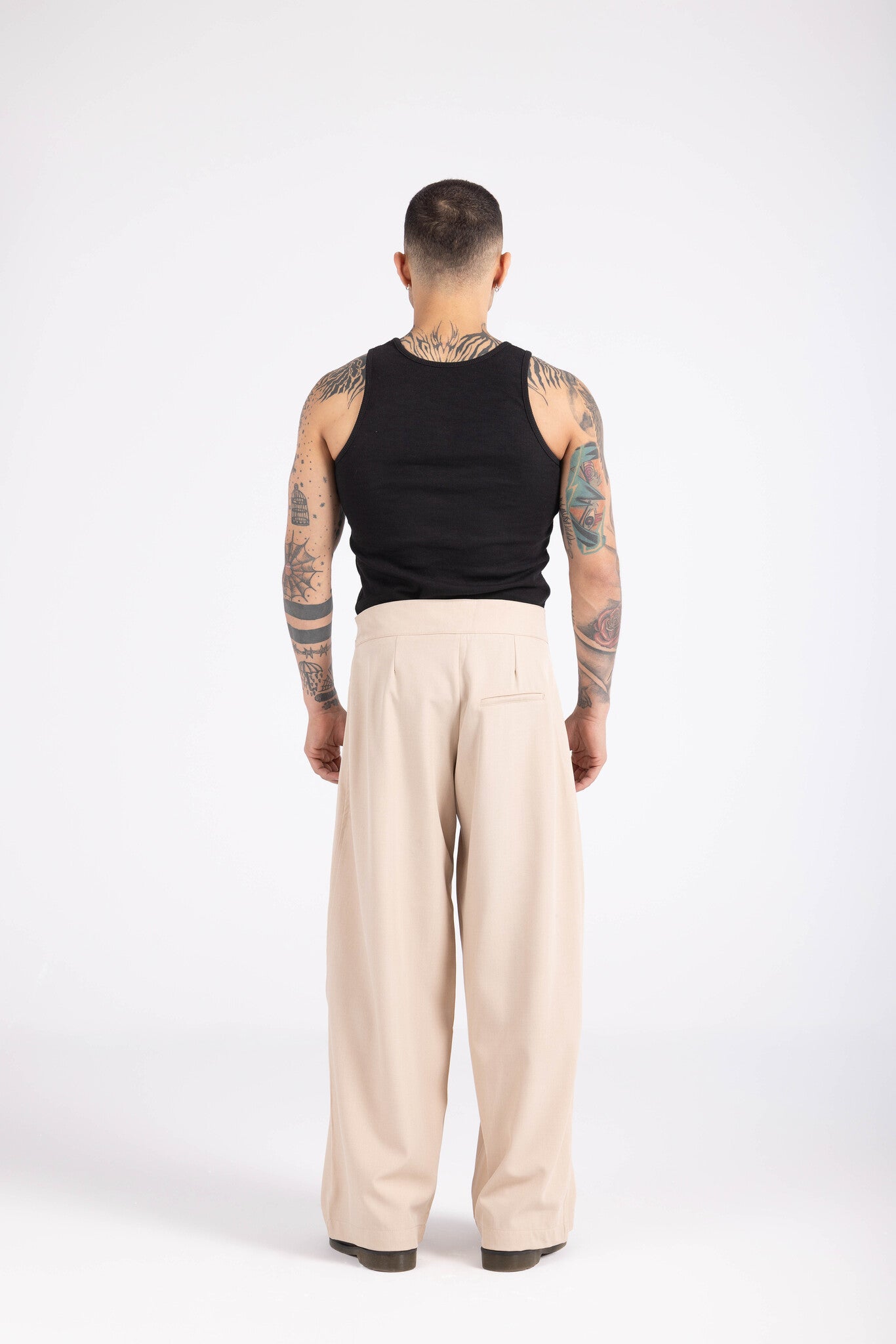 Cinch Trouser- Beige