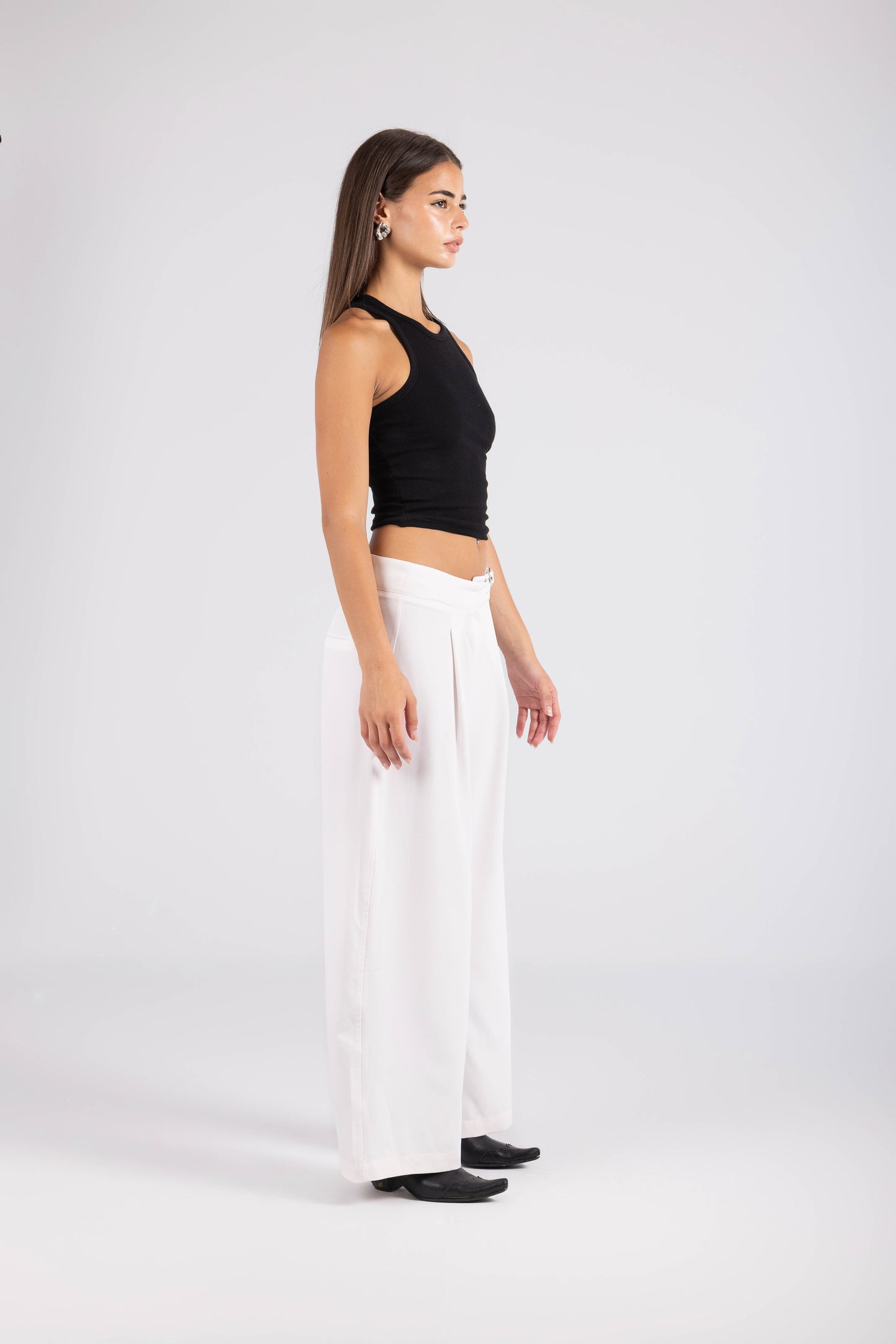 Cinch Trouser - White