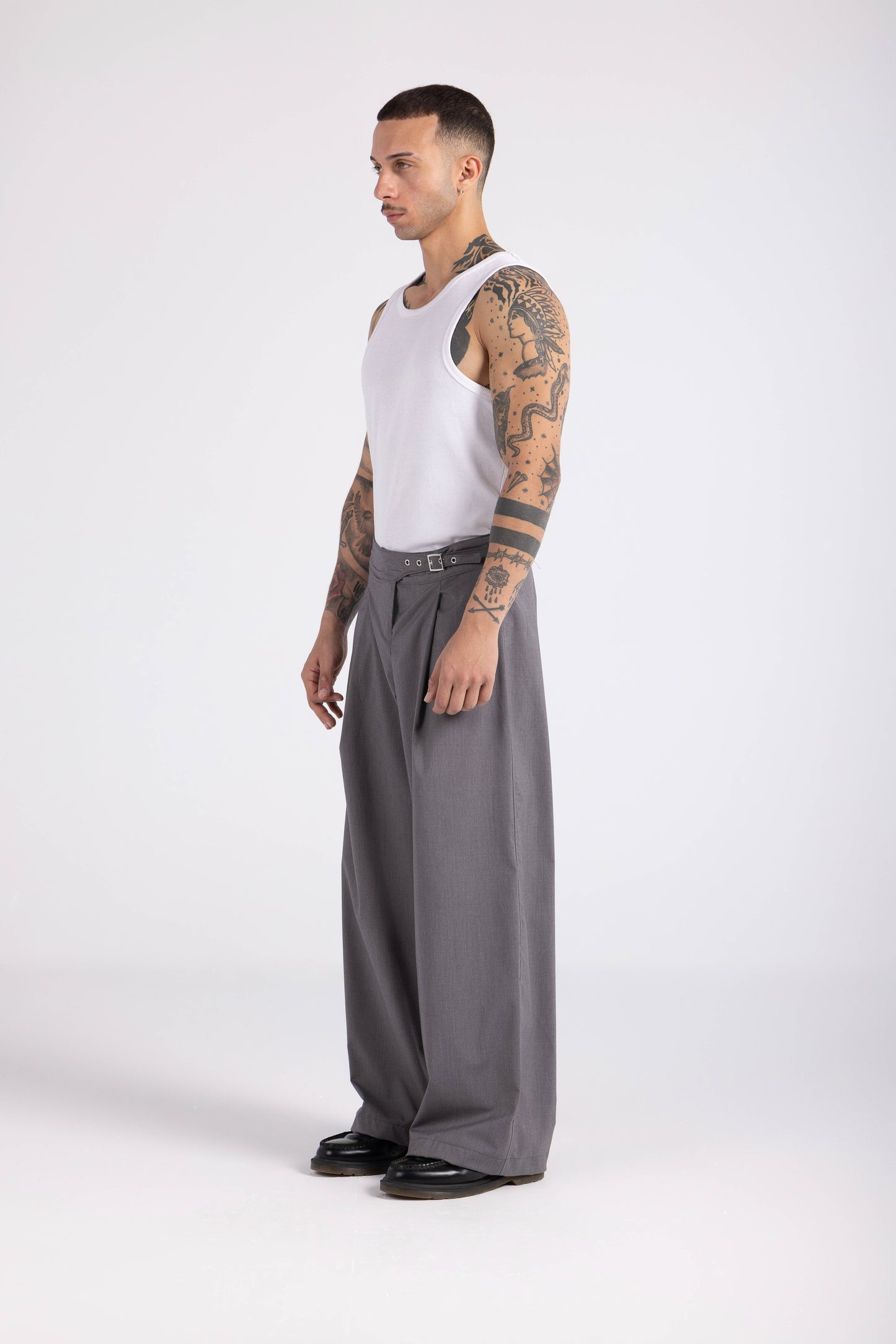 Cinch Trouser - Dark Grey