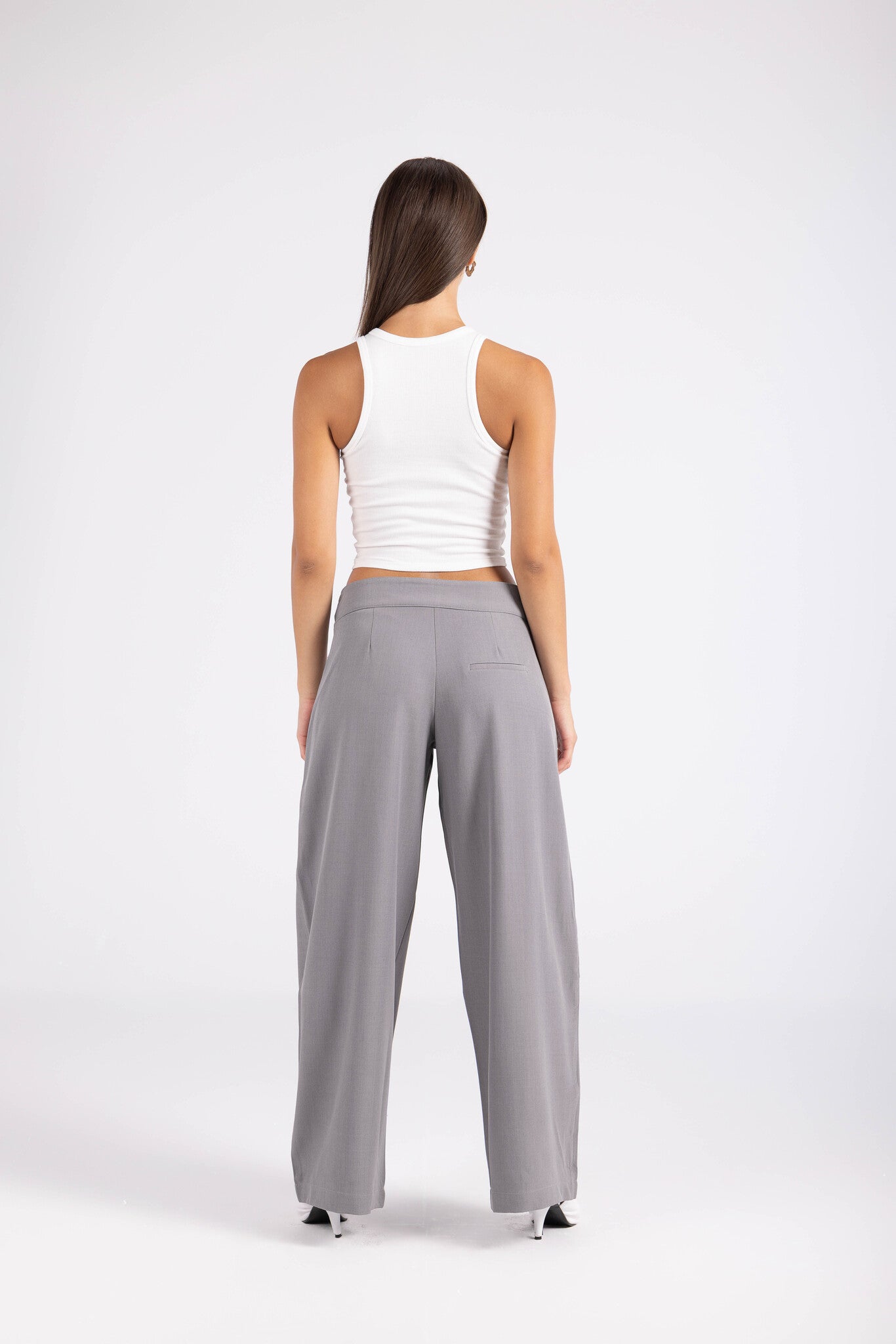 Cinch Trouser - Light Grey