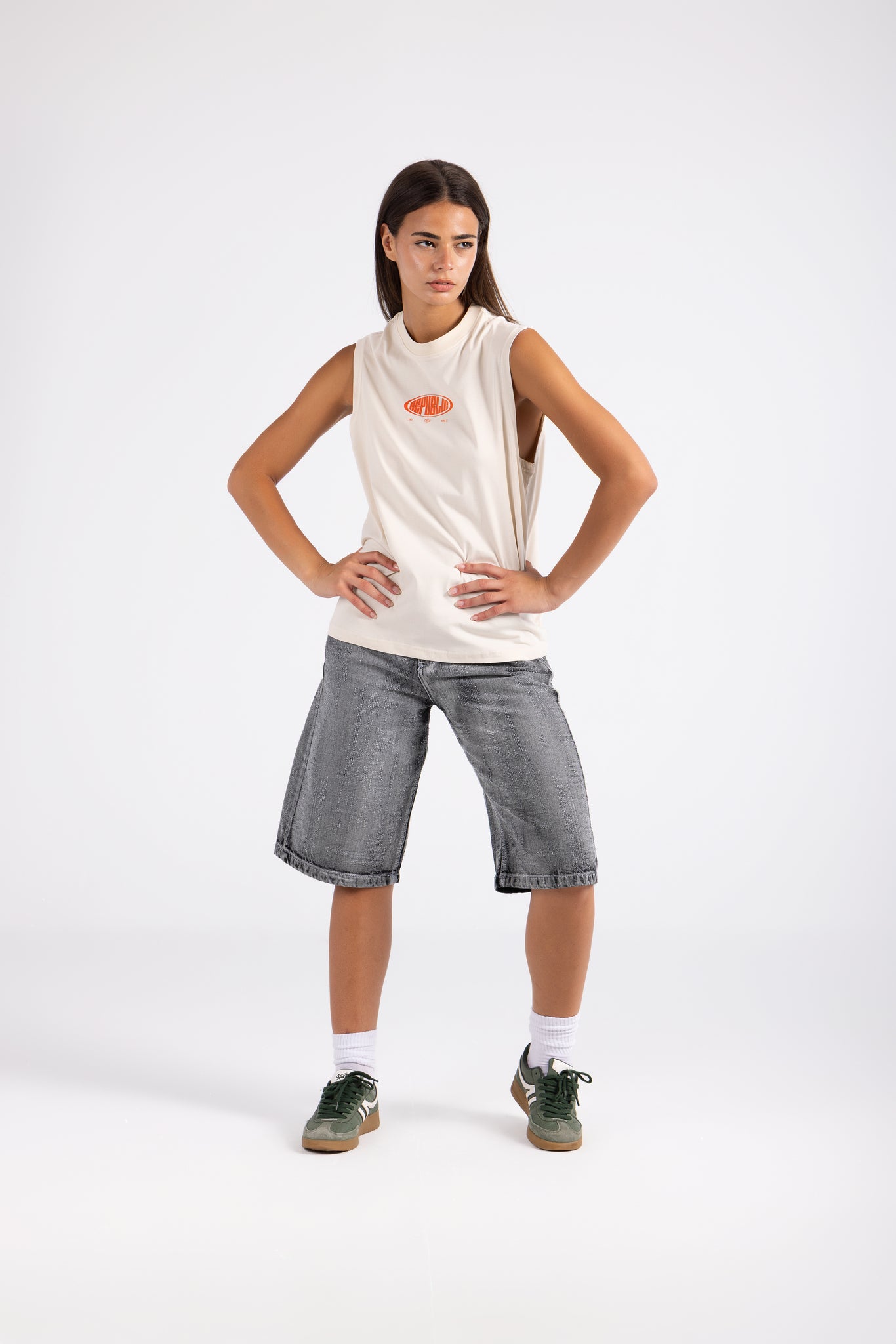 Tank Top - Almond