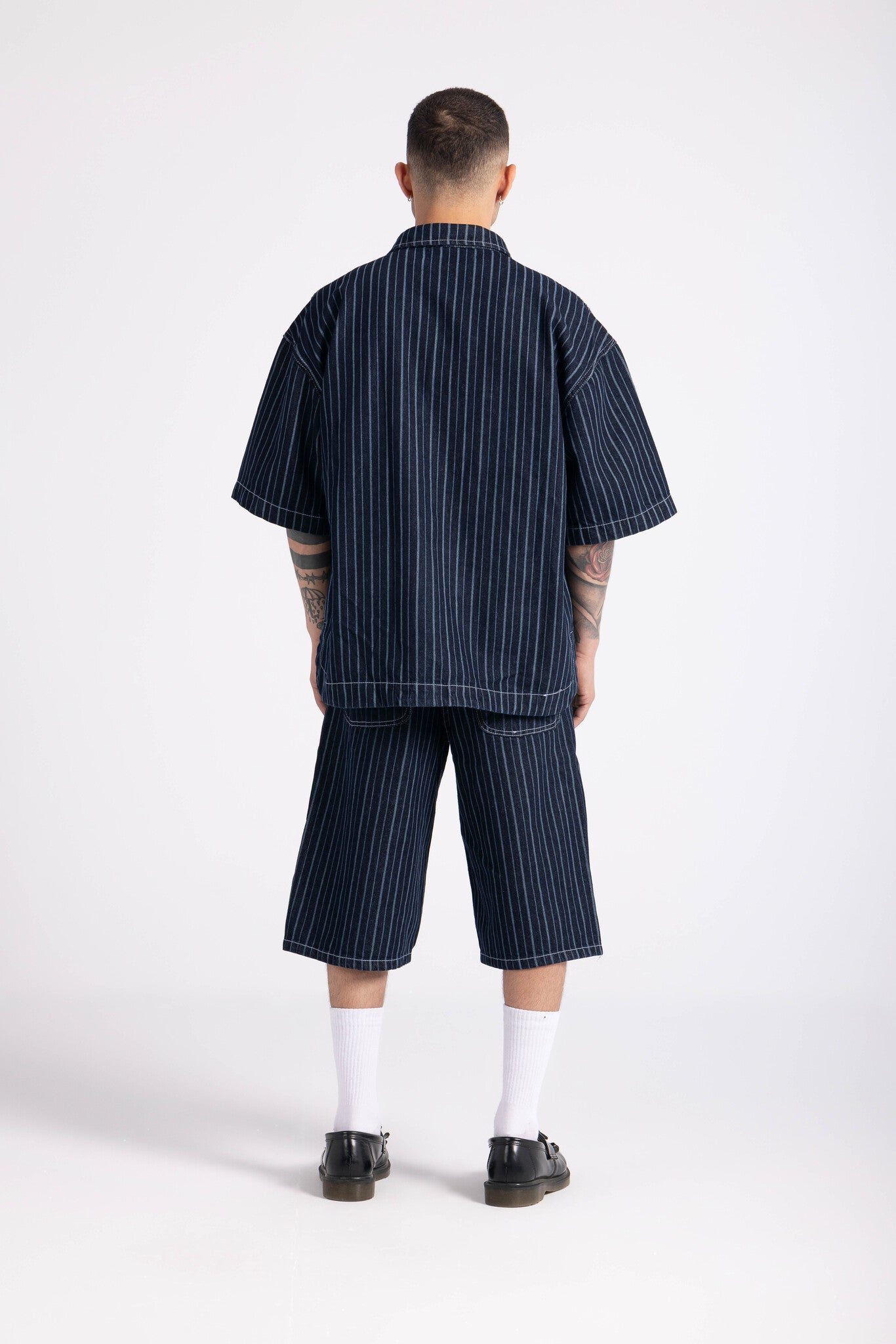 Denim Uniform-Blue Stripes