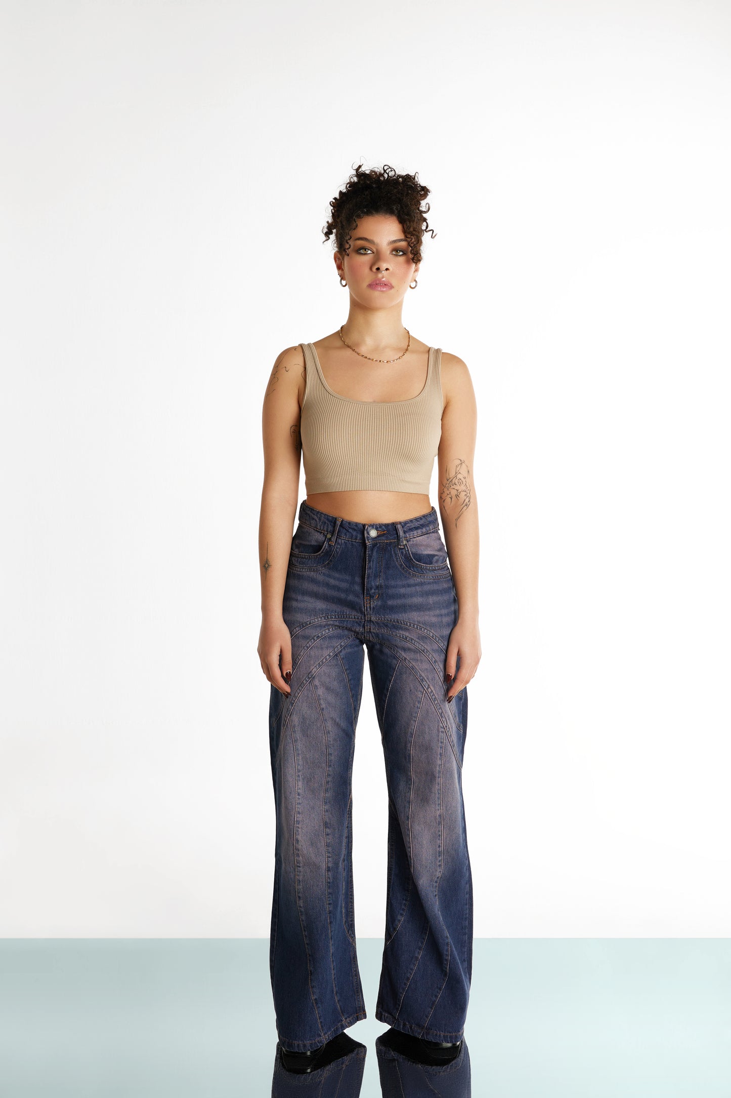 RUSH JEANS - MAUVE