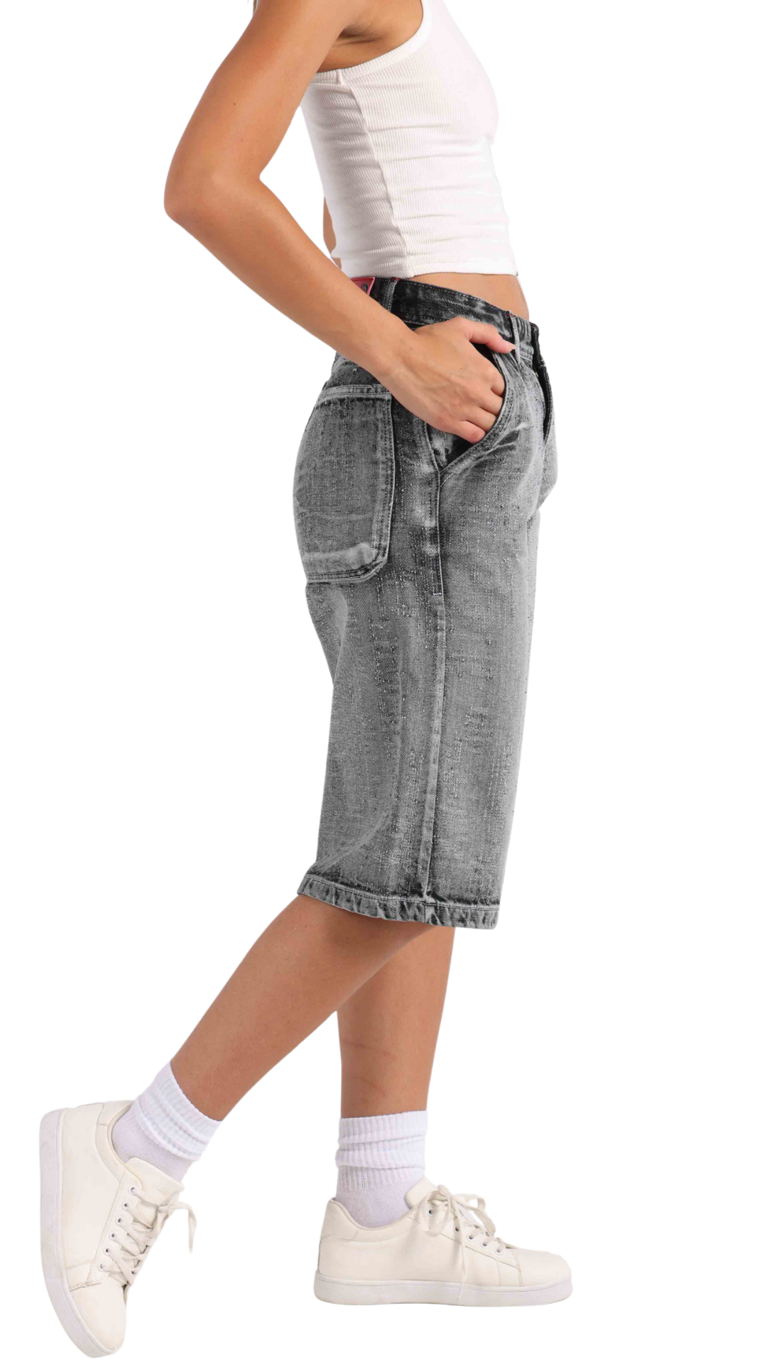 Distressed Jort - Iron