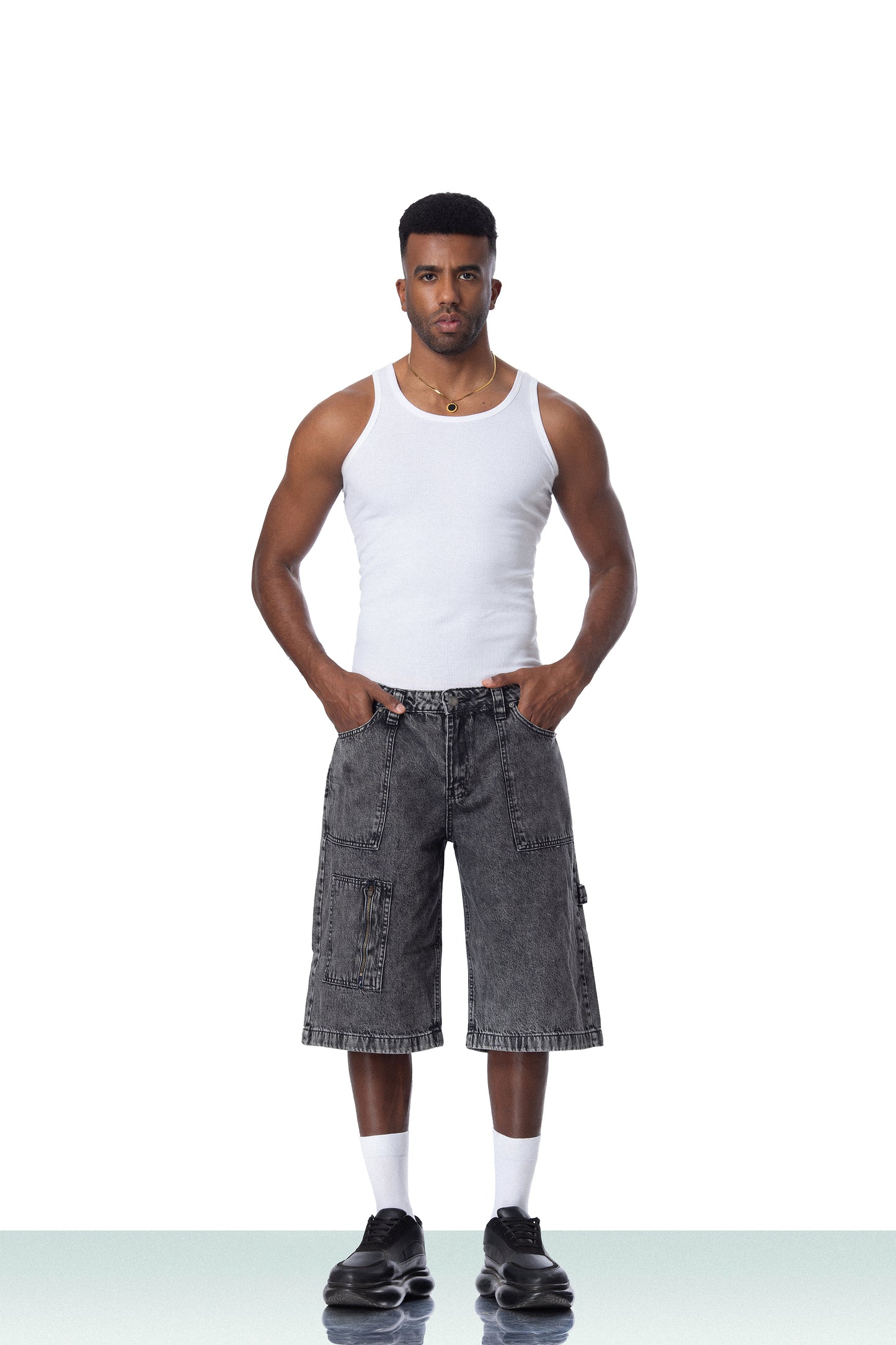 CARGO JORTS - GREY