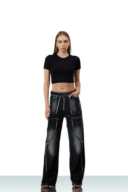 OLD WEST JEANS - BLACK