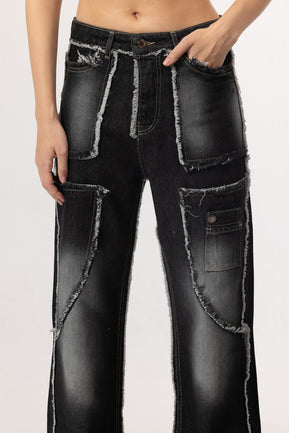 OLD WEST JEANS - BLACK