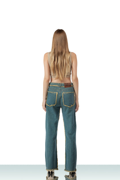 OLD WEST JEANS - GREEN