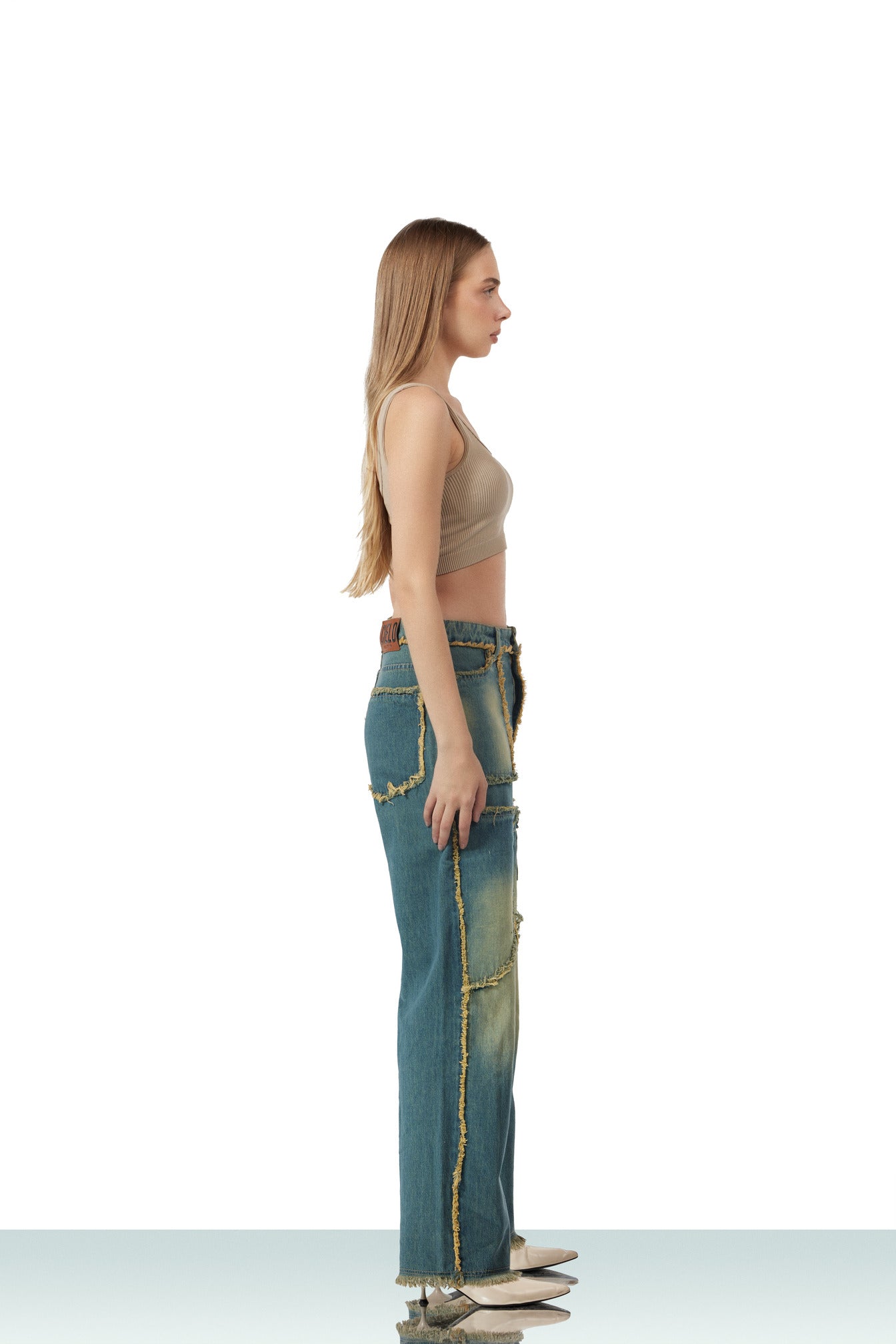 OLD WEST JEANS - GREEN