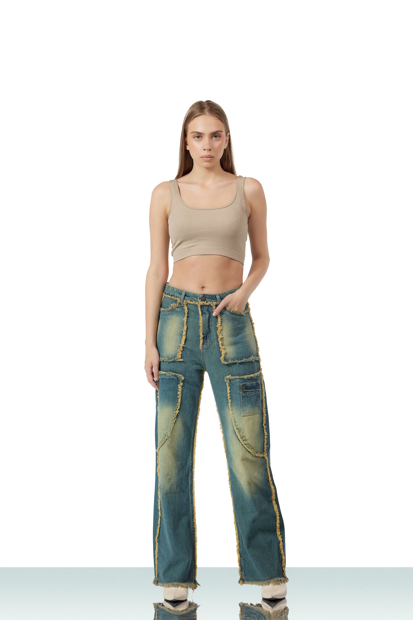 OLD WEST JEANS - GREEN