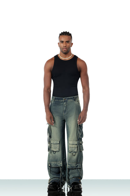 UTILITY CARGOS -CIELO GREEN