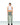 ELASTIC JEANS - RADIENT GREEN