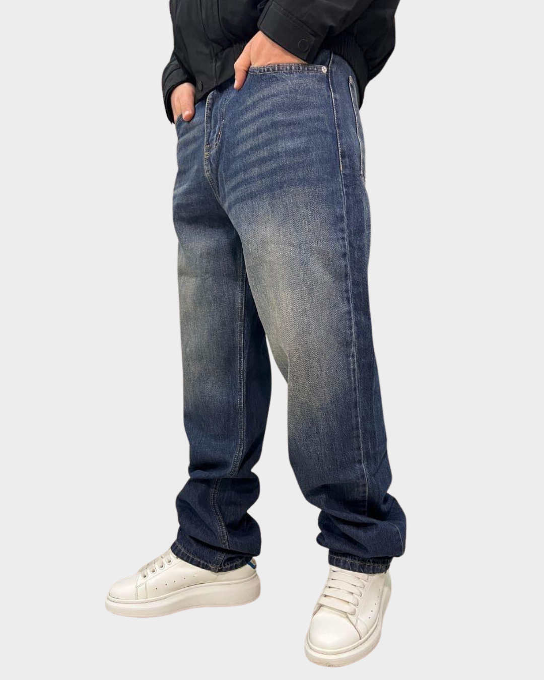 Men's Slim Straight Denim-Twilight