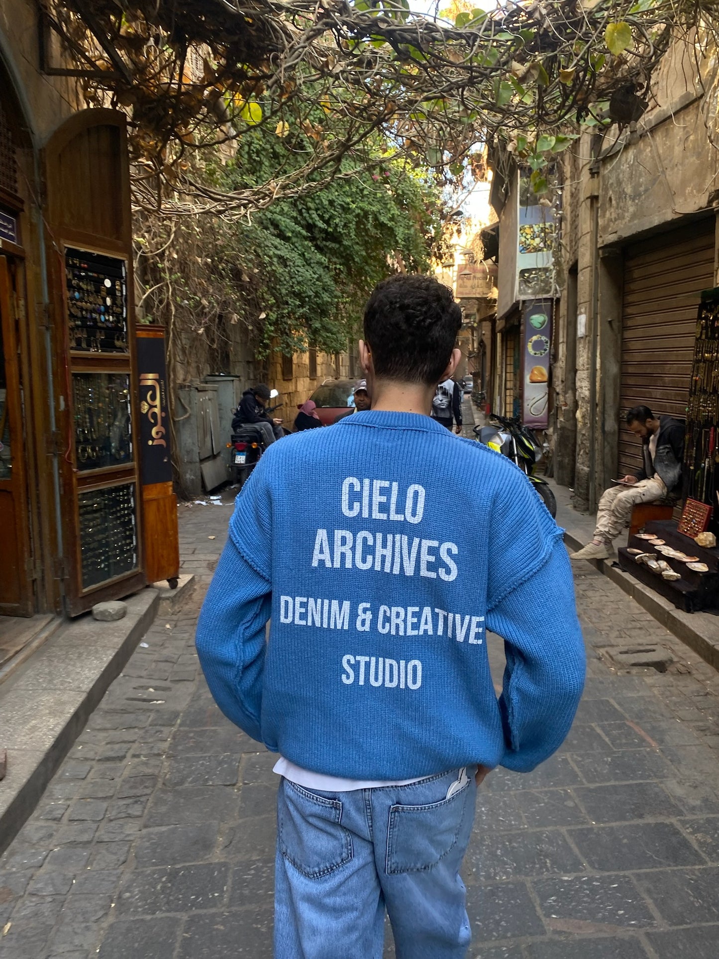 Knit Pullover - Blue