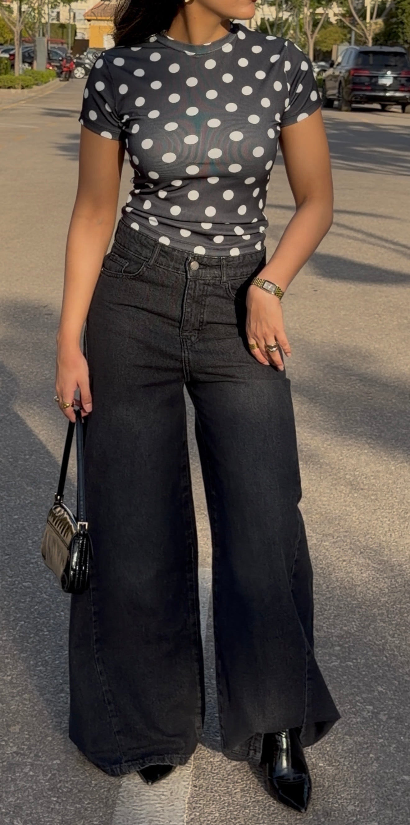 HEAT JEANS - Basic Black