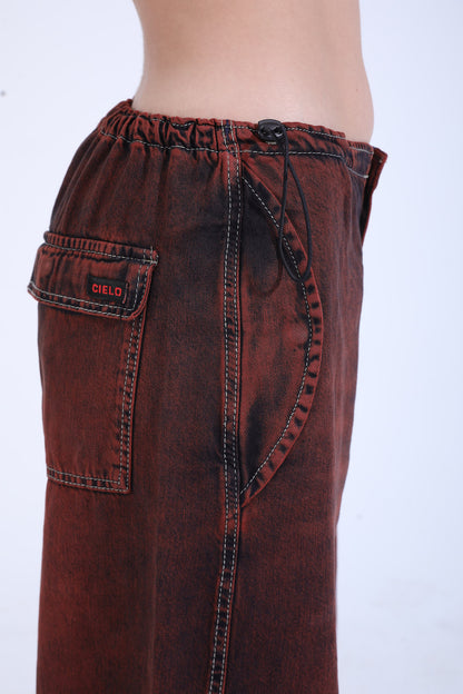 Swagger Denim - Cielo Red