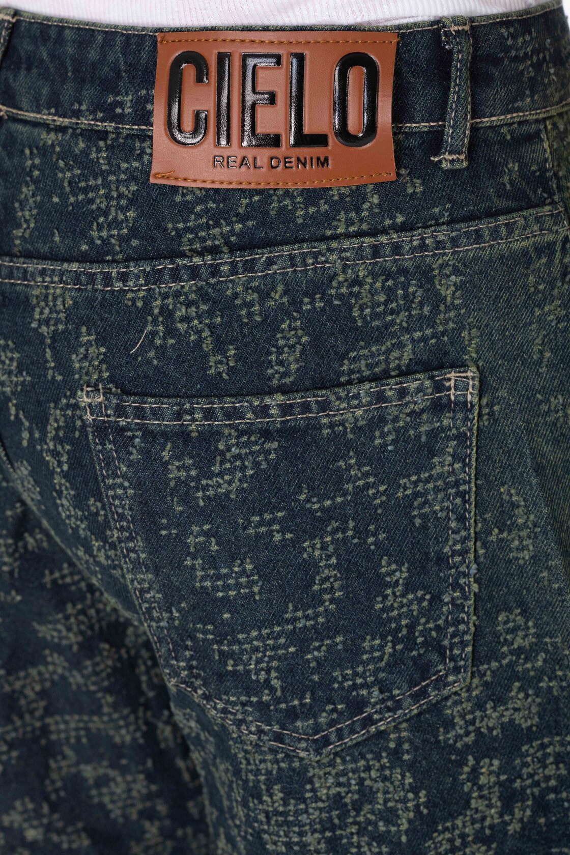 HEAT JEANS - CIELO GREEN