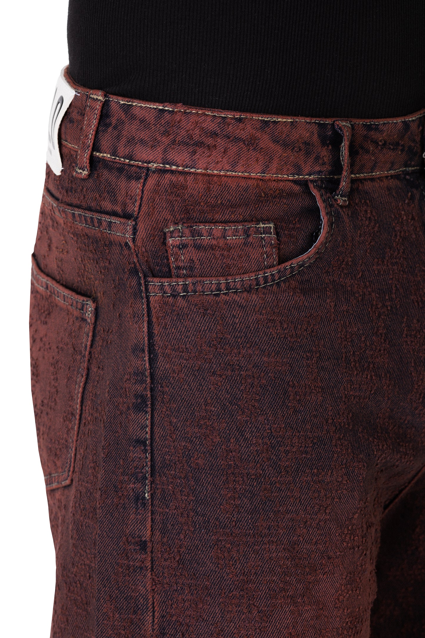 HEAT JEANS - BURGUNDY