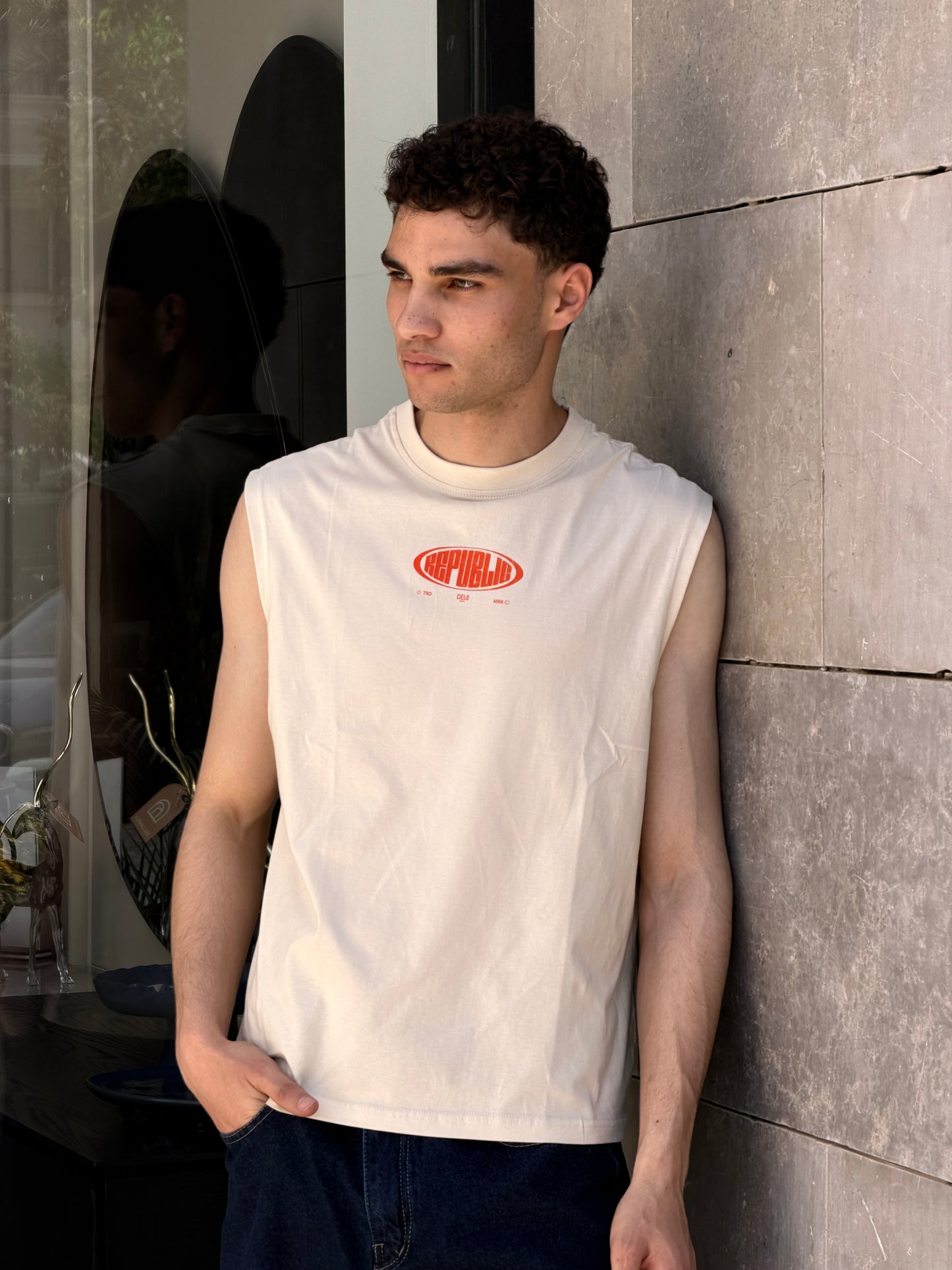 Tank Top - Almond