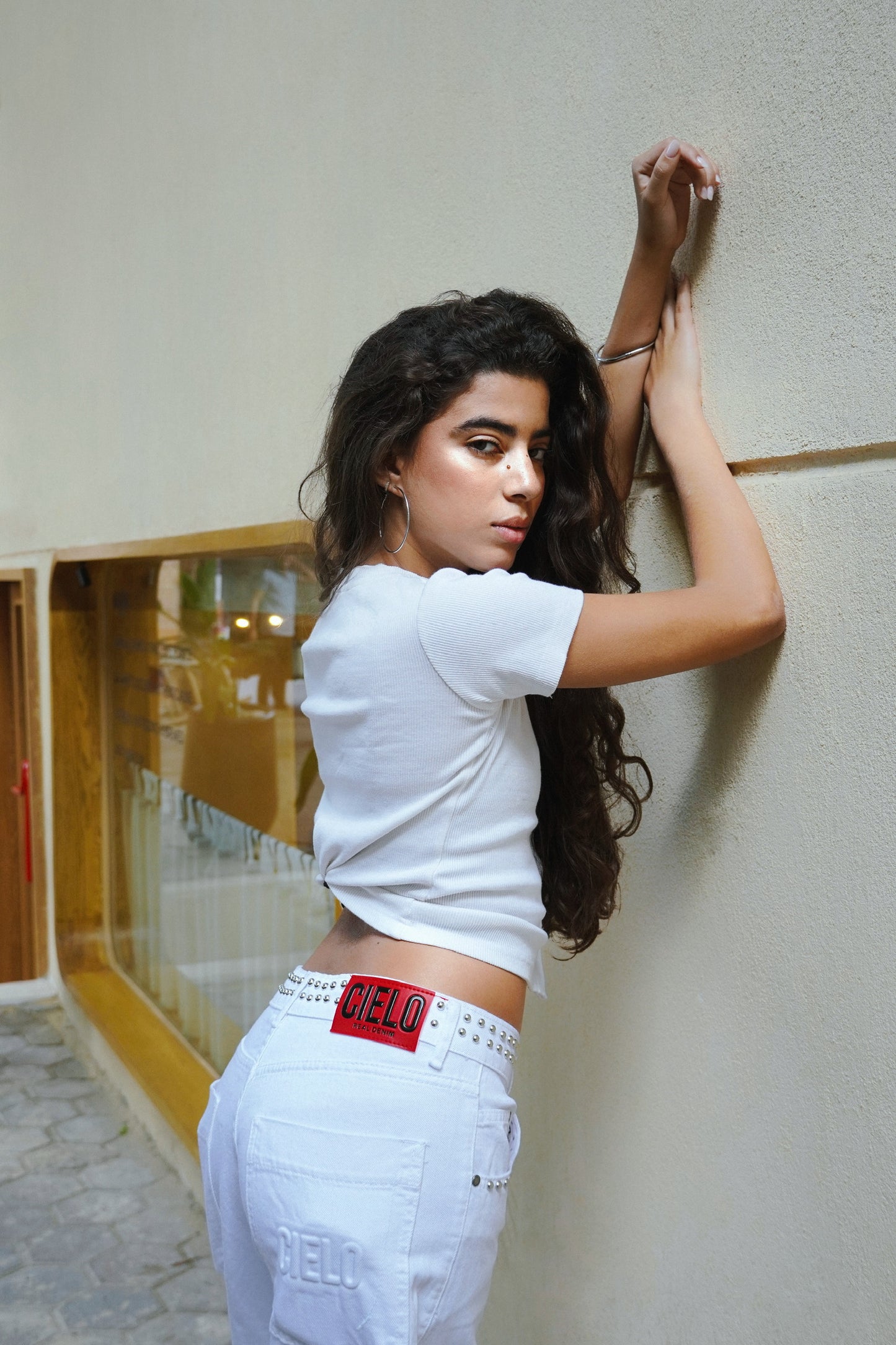 Makaveli  - Studded denim