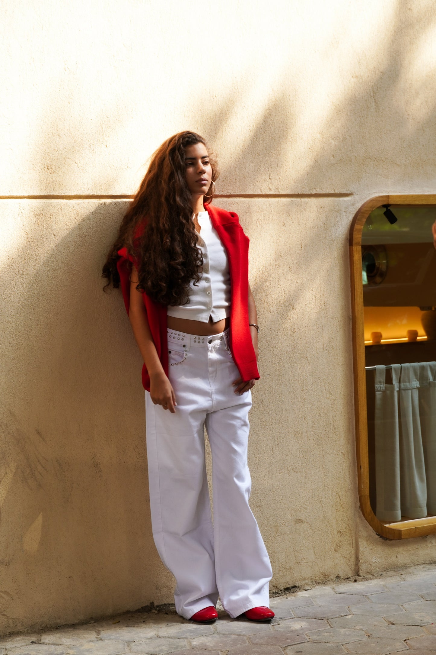 Makaveli  - Studded denim