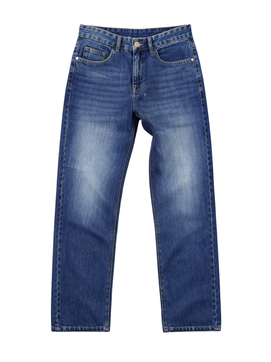 Men's Slim Straight Denim-Indigo