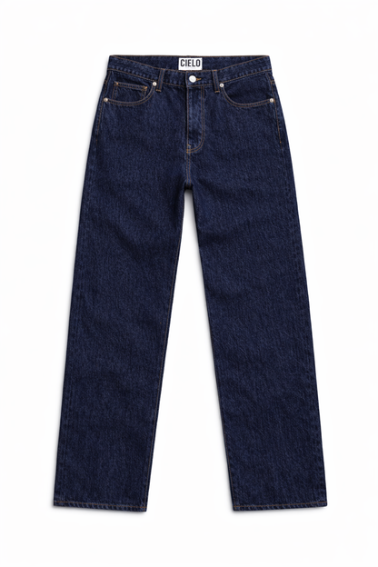 Men's Slim Straight Denim-Raw