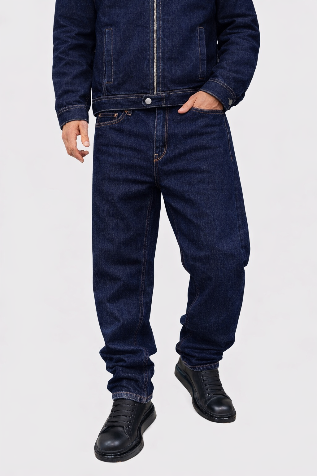 Men's Slim Straight Denim-Raw