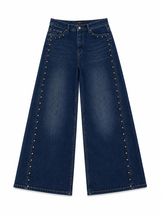 Heat Jeans- Studs BLUE