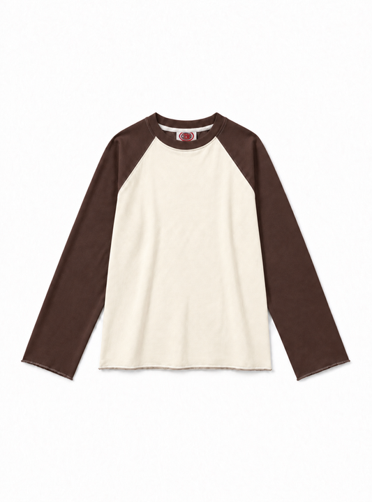 Split Tee - White