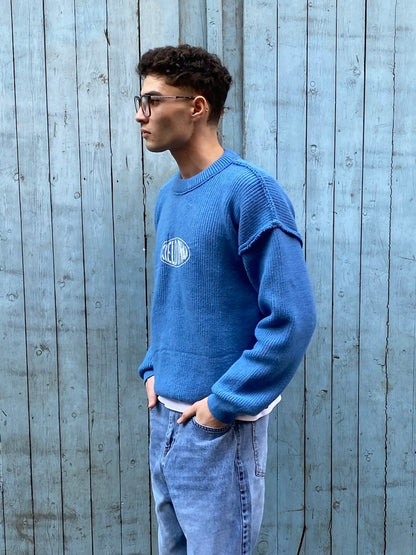Knit Pullover - Blue
