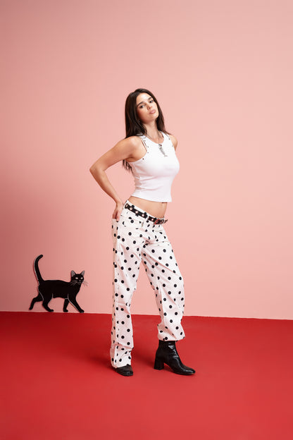 Play Pants- Polka Dots