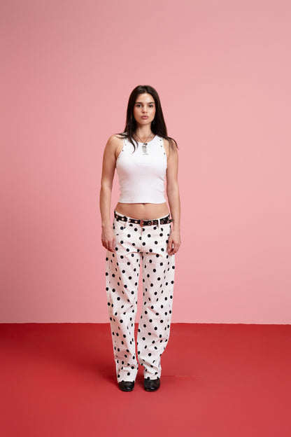 Play Pants- Polka Dots