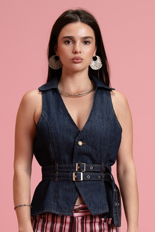 Bandit Denim Vest