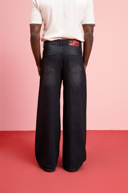 Heat Jeans- Studs Black