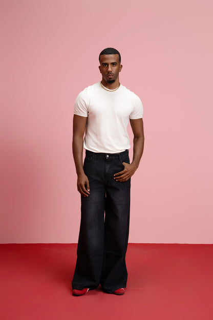 HEAT JEANS - Basic Black