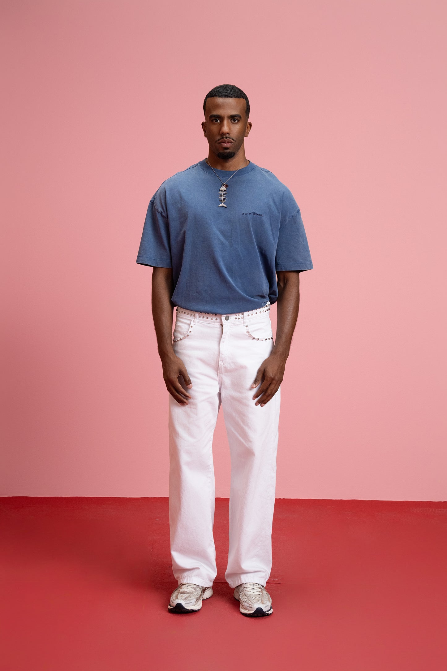 Makaveli  - Studded denim