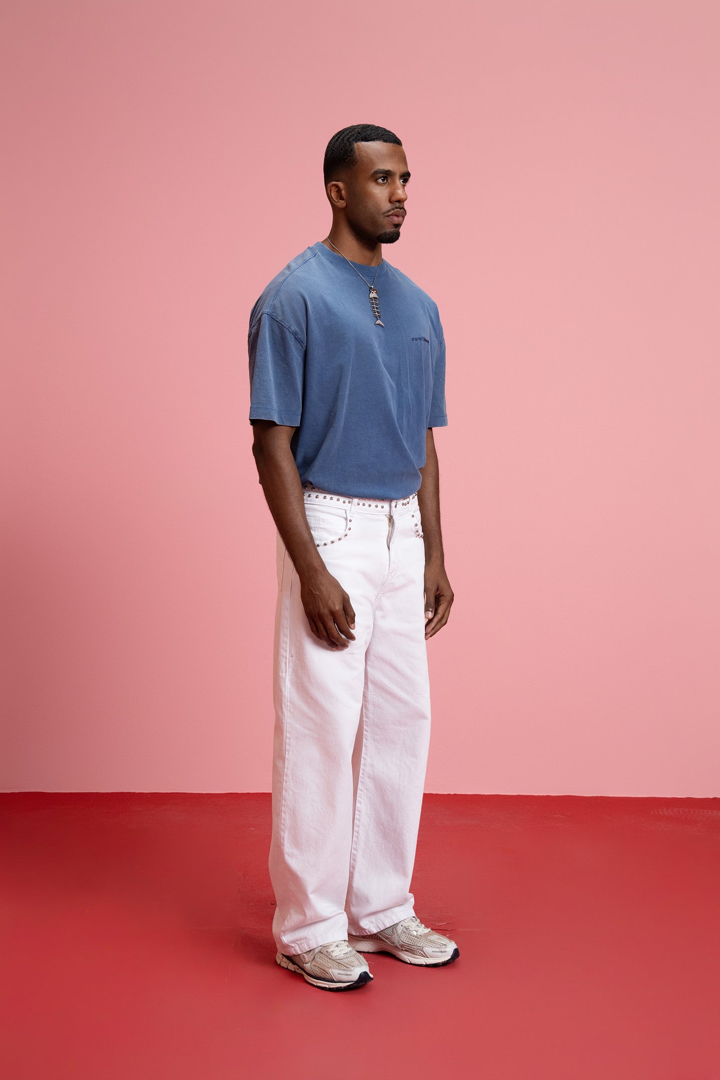 Makaveli  - Studded denim