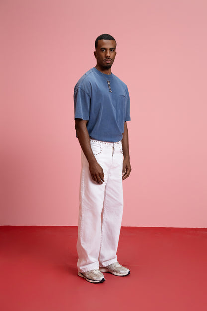 Makaveli  - Studded denim
