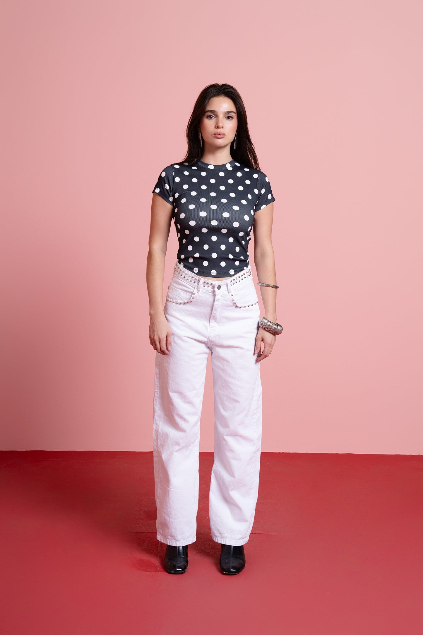 Makaveli  - Studded denim
