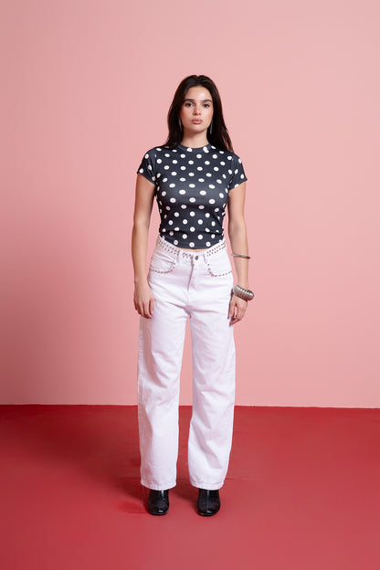 Makaveli  - Studded denim