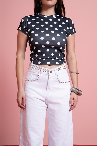 Makaveli  - Studded denim